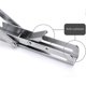 thumbnail image 2 of Polished Stainless Steel Folding Shelf Bracket,right Angle Bracket(304 Stainless Steel-20cm), 2 of 4