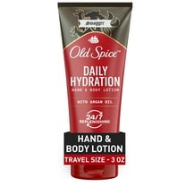Old Spice Daily Hydration Hand & Body Lotion for All Men Skin Types, Swagger, Argan Oil, 3.0 fl oz
