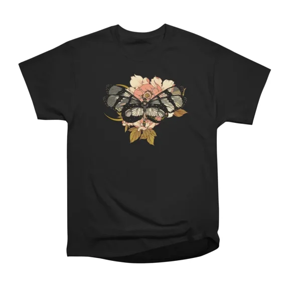 Glasswing Butterfly T-Shirt Tee Gift For Him Merch For Her Apparel For Friend