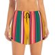 thumbnail image 2 of Balery Vertical Stripes Pantalones cortos deportivos para mujer con forro y dos bolsillos, elásticos, para entrenamiento, gimnasio, yoga-Large, 2 of 7