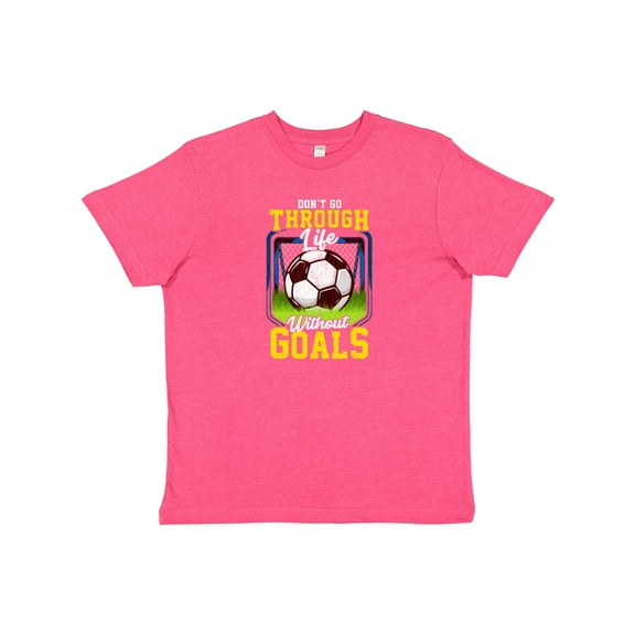 Inktastic Soccer Funny Goals Youth T-Shirt