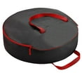 thumbnail image 2 of Premium Wreath Storage Container，Christmas Wreath Storage Bags with Durable Oxford Material and Reinforced Handle for Holiday Xmas，Dust，Pest Protect，Holiday Wreaths Storage Holder 24" and 30", 2 of 5
