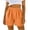 Orange, variant on Vivianyo HD Women's Elastic Waist Plain Casual Shorts, Loose Wide Leg Solid Lightweight Summer Short Bottoms for Women, Women's Black, Sizes S-3XL