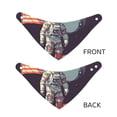 thumbnail image 3 of Naloa Astronaut With American Flag Dog Bandana Large and Small-Dog Scarf Bib Handkerchief Accessories for Dogs and Cats(S-L)-Large, 3 of 5