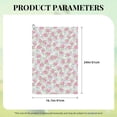 thumbnail image 2 of Golf Towels for Golf Bags For Men Women - Pink floral 24x16in Absorbent Quick Drying Golf Towel for Cleaning Golf Ball Club Golf Bag Accessories with Carabiner, 2 of 8