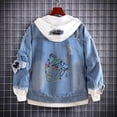 thumbnail image 5 of JoJo's Bizarre Adventure Chaquetas vaqueras Anime Fifures Hole Coat Sudaderas Para Hombres Jean Cosplay disfraces regalos de navidad, 5 of 5