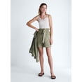 thumbnail image 3 of Scoop Women's Paperbag Shorts, Sizes XS-XXL, 3 of 6