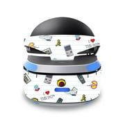 Skin Decal Wrap Compatible With Sony PlayStation VR Love The 90s