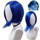 thumbnail image 1 of Peluca de cosplay de Anime Inside Out 2 Sadness para mujer y hombre, peluca corta azul estilo bob, pelo liso, disfraz de Halloween y Navidad, Lucky B, 1 of 5
