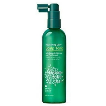 Thicker Fuller Hair, Nourishing Daily Scalp Tonic, 4 Oz