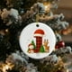 thumbnail image 1 of Adornos navideños con letras del alfabeto | 26 colgantes decorativos | Decoración navideña personalizada para hacer tú mismo, 1 of 6