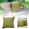 thumbnail image 1 of Solid Color Pillow Covers Luxurious Soft Throw Polyester Fabric Durable Breathable Easy Installation with Zipper Closure for Modern Aesthetic Living Room, 1 of 3