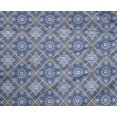 thumbnail image 5 of oneOone Polyester Lycra Medium Blue Fabric Mosaic Craft Projects Decor Fabric Printed By The Yard 56 Inch Wide, 5 of 6