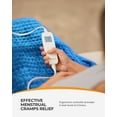 thumbnail image 6 of Coococo 33"x17" Large Electric Heating Pad for Back Neck Shoulders Muscle Pain, Cramps Relief with Auto Shut off, 3 Timer, 6 Temp Controller, Gifts, 6 of 10