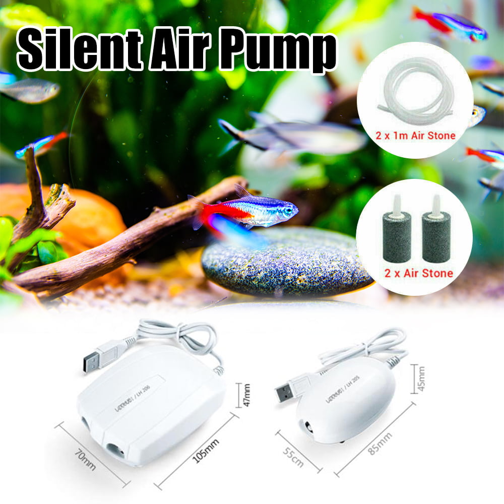 Smart-Air 2 Super Quiet Air Pump for Fish Tank Aquarium up to 50L