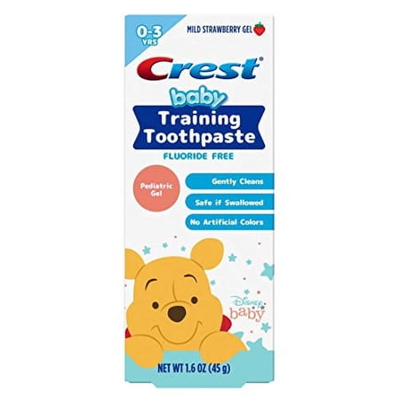 Crest Toothpaste 1.6 Ounce Baby Training Winnie Pooh (Pack of 3)