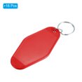 thumbnail image 3 of Unique Bargains Vintage Motel Keychain Blank Hotel Keychains Rhombus Retro Key Tag, Red, 16 Pack, 3 of 7