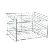 Organize It All Deluxe 3 Tier Can Storage Rack in Chrome
