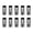 A, variant on 10-Pack Black Metal Hairpins, Double-Layer Grip for Secure All-Day Hold, For Updos Braids and Professional Salon Styling
