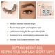 thumbnail image 4 of Pestañas postizas Ardell Naked Lashes 421, paquete de 2 con pipeta DUO de 1 g, 4 of 6