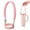 Pink, variant on Water Bottle Handle Strap - Compatible with Stanley Water Bottle - Paracord Handle for Stanley Cup Accessories