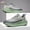 artificial jade green, variant on Men's All-Terrain Running Shoes - Lightweight Breathable Anti-Slip Tread, Low-Top Hiking Sneakers with Cushioned Sole for Road/Trail/Indoor/Outdoor - Large Size Available (Grey/Green)