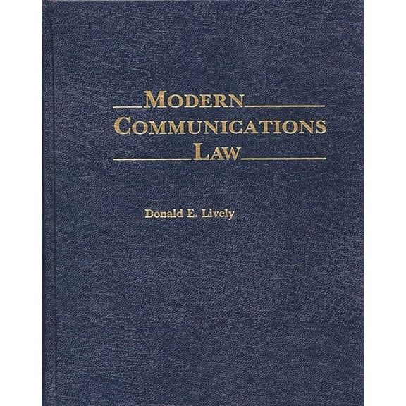 Modern Communications Law, (Hardcover)