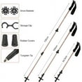 thumbnail image 2 of Lightweight Aluminum All Terrain Snowshoes for Men Women Youth Kids, with Unisex Hiking Poles and Tote Bag, 14"/21"/25"/30", 2 of 7