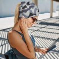 thumbnail image 4 of Camouflage Beanie Hat – Soft Stretchy Polyester Winter Cap, Warm Slouchy Style for Everyday Wear & Outdoor Activities, 4 of 5