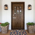thumbnail image 7 of Salouo Gingerbread Delights Pattern Outdoor Indoor Sturdy Doormats 16’’×24’’, Anti Fatigue Soft Flannel Thick Door Mat,Non-Slip Rectangle Rug Cushion, 7 of 7