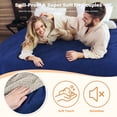 thumbnail image 3 of Catalonia Waterproof Fleece Blanket Sherpa Reversible Throw for Boat Couch Sofa Bed Protector Furniture Cover Large 60”, 3 of 7