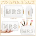 thumbnail image 3 of Zapatillas Xtinmee con inicial de boda personalizada para novia MRS, 3 of 6