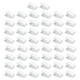 thumbnail image 2 of Clips autoadhesivos para tapicería de pared, 50 Uds., Clips adhesivos transparentes para fotos, soportes para notas, 2 of 3