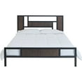 thumbnail image 4 of Premier Christa Metal Platform Bed Frame Queen with Bonus Base Wooden Slat System, 4 of 14