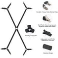 Bed Sheet Suspenders Crisscross Adjustable Fitted Sheet Holder Straps