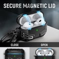 thumbnail image 3 of Funda para AirPods Pro MOBOSI Vanguard Armor Series Negra, 3 of 7