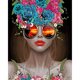 thumbnail image 2 of Cuadros Decorativos Chica con flor pintura al óleo por números Kit DIY decoración del hogar regalo cuadros de pared Ndcxsfigh Nuevos Originales, 2 of 7