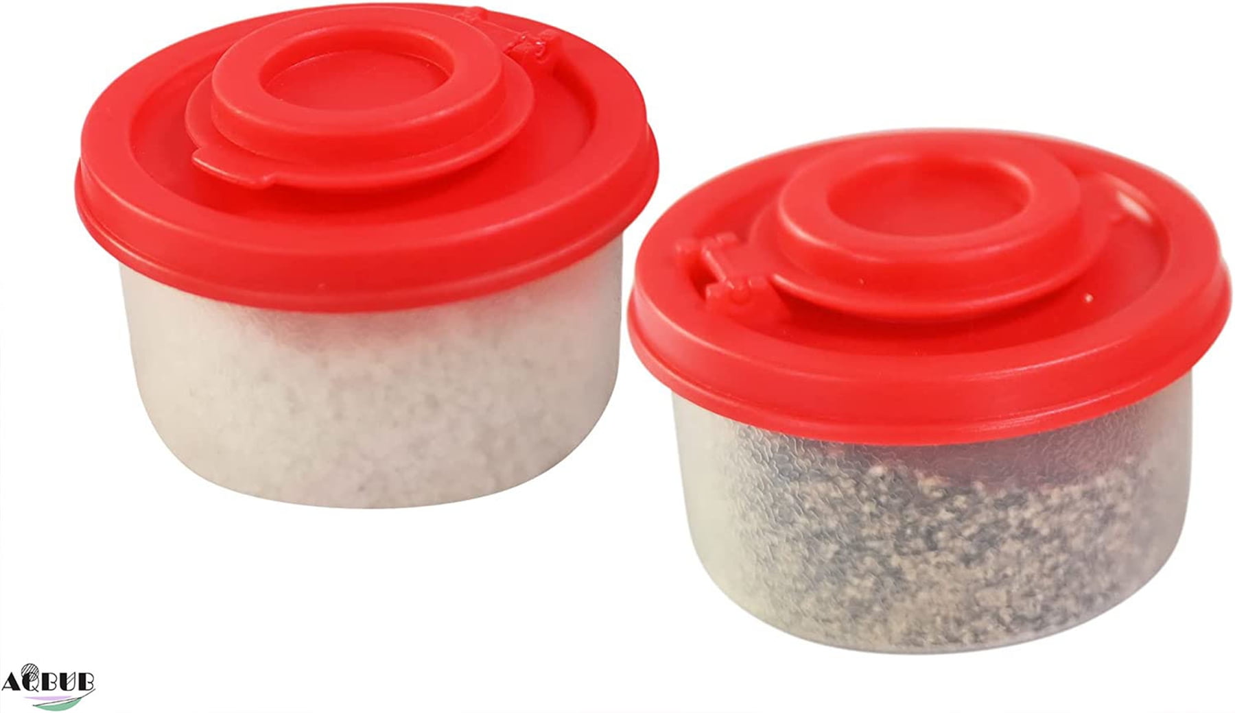 Travel salt and pepper bottle, camping spice container, picnic salt and