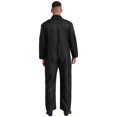 thumbnail image 3 of TiaoBug Mens Unisex One Piece Coverall Long Sleeves Jumpsuit Uniforms Overalls Black M, 3 of 6