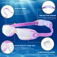 thumbnail image 3 of Ochapa Kids Swim Goggles, 2 Pack Swimming Goggles for Swimming 4-14, Goggles Swimming for Boys and Girls, Anti Fog Swim Goggles with UV Protection, 3 of 7