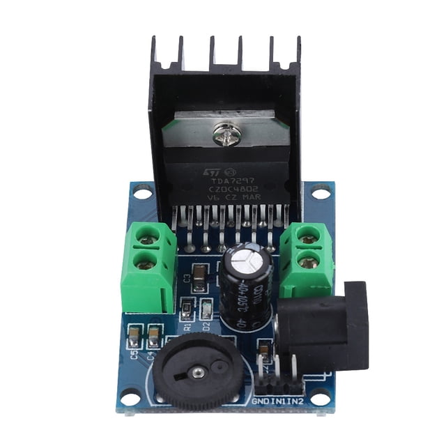 Módulo amplificador módulo amplificador de audio TDA7297 de doble canal para altavoces de 4-8 ohmios 10-50W Fugacal Otros