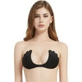 thumbnail image 3 of Women Thin Invisible Lift Sticky Bra Breathable Strapless Front Button Silicone Bras, 3 of 5