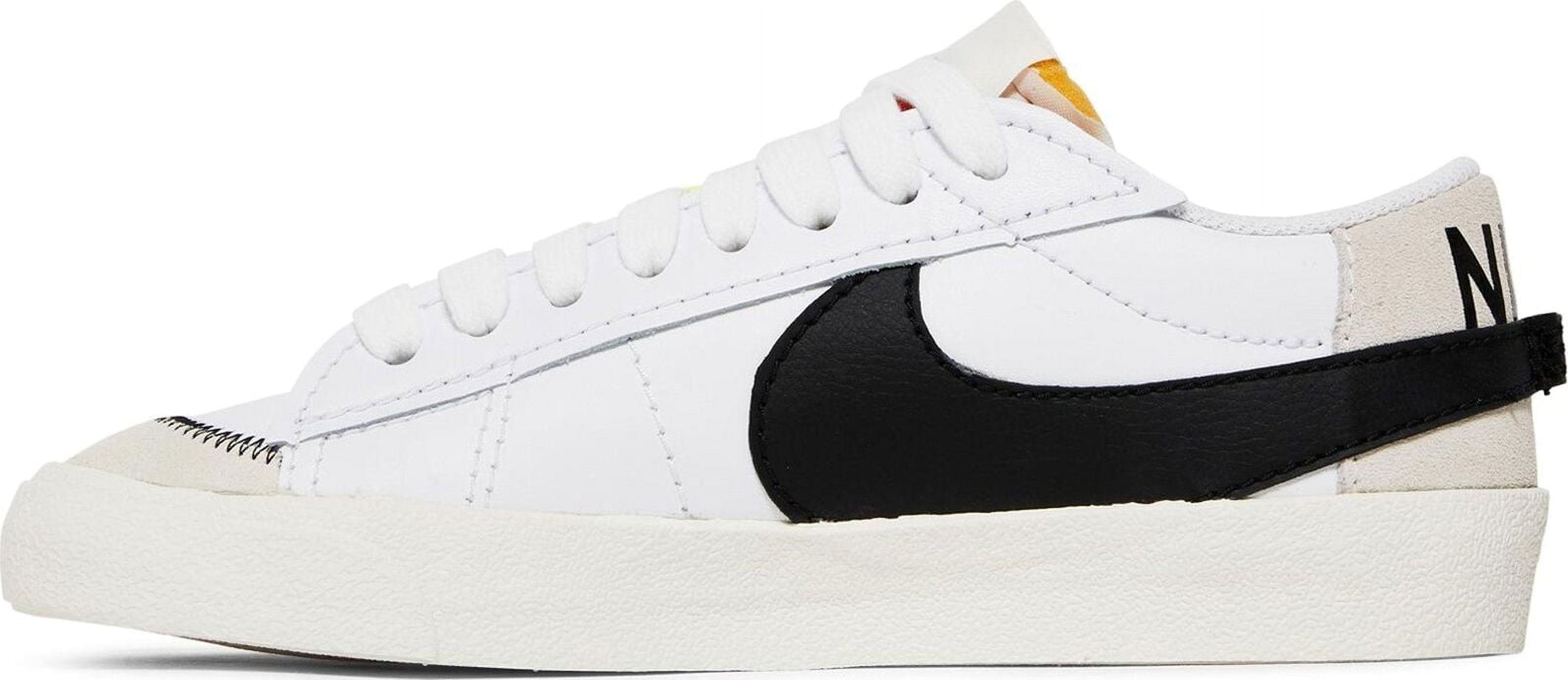 Men's Nike Blazer Low '77 Jumbo White/Black-White-Sail (DN2158 101) - 13