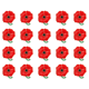 thumbnail image 1 of Broches de flores de amapola con clip de solapa de flores de metal para el día del recuerdo (E) rojo, 1 of 2