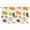 Sushi (60), variant on Sushi (40) Curtains-blackout Curtains Bedroom Decor Living Room Darkening Grommet Window Drapes 2 Panels Set 52"x 84"