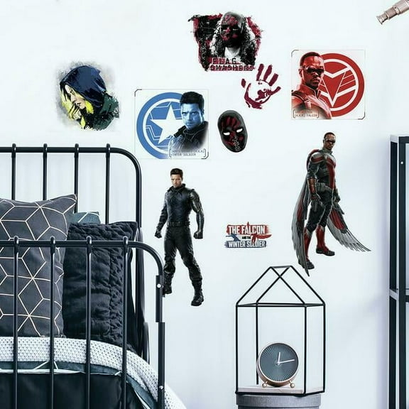 Falcon And The Winter Soldier Peel and Stick Wall Decals