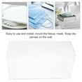 thumbnail image 3 of RENACLIPY Transparent Acrylic Wall-Mounted Tissue Box and Gloves Holder for Home and Office, Storage Organizer, 3 of 8