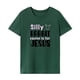 thumbnail image 1 of Camiseta para mujer de manga corta Top Streetwear moda cuello redondo camiseta para vacaciones L, 1 of 7