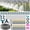 200Ft, variant on 360 ° Adjustable Drip Irrigation System , Extra Long Garden Watering Kit with Copper Nozzles, Drip Irrigation Kit,Automatic Atomizing Plant Sprinkler for Large Yard, Greenhouse, Lawn