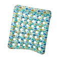 thumbnail image 4 of jinwen Inflatable Pool Float Mat Ergonomic Swimming Raft for Vacation Indoor Summer Leaves, 4 of 9
